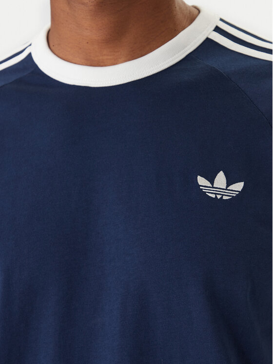 adidas adidas Футболка 3-Stripes KE3536 Cиній Regular Fit
