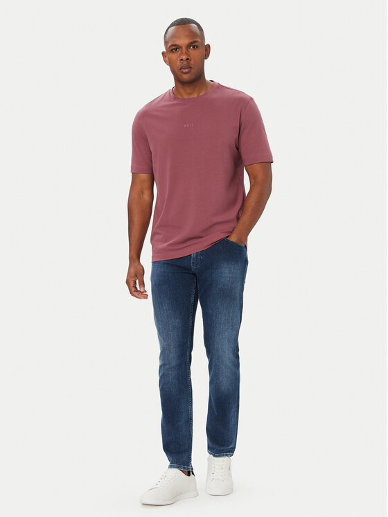 BOSS BOSS Camiseta TChup 50473278 Guinda/burdeos Regular Fit