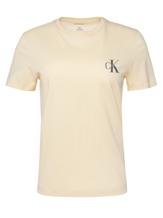Calvin Klein Jeans Calvin Klein Jeans Conjunto de camisetas LV047C905G Amarillo claro Regular Fit