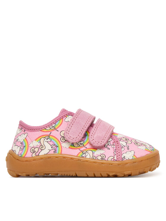 Froddo Тапочки Froddo Barefoot Canvas G1700440-12 M Рожевий