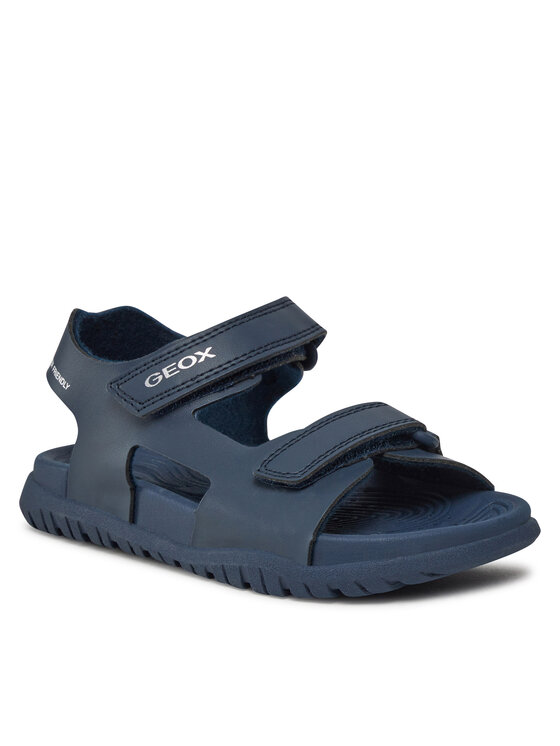 Geox Sandale Geox J Sandal Fusbetto Bo J45HMA 000BC C4002 S Tamnoplava