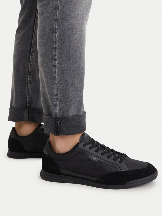 BOSS Sneakersy BOSS Nitan 50568486 Černá