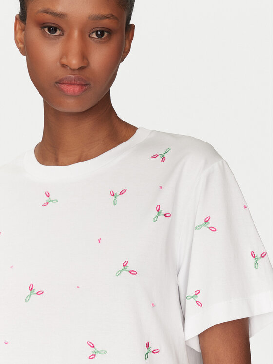 Marella Marella Футболка Feluca 2513971034 Білий Regular Fit