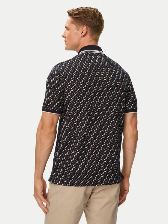 Bugatti Bugatti Polo 8150-15032E Azul marino Regular Fit