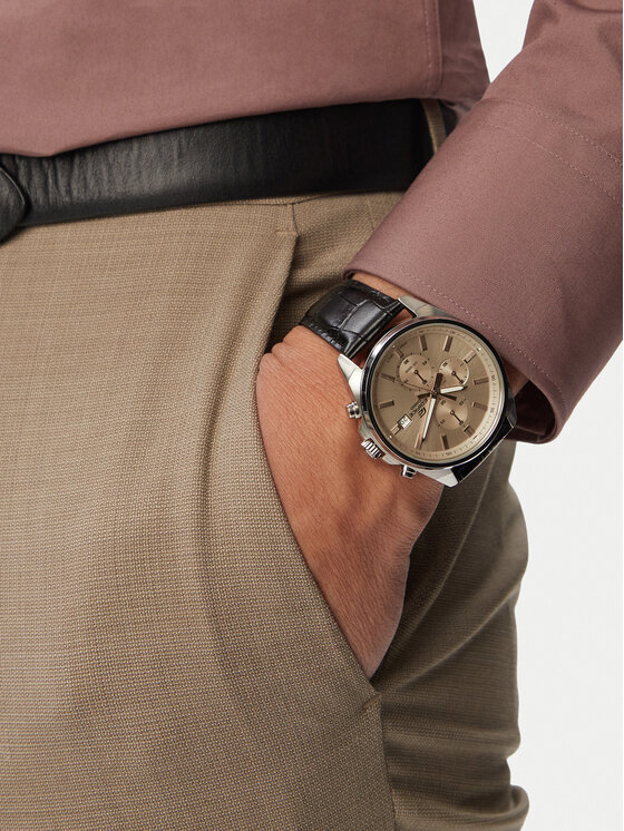 Casio Ročna ura Casio Edifice EFV-610EL-5AUEF Srebrna
