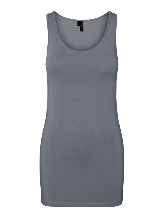Vero Moda Vero Moda Топ Maxi 10185110 Сірий Regular Fit