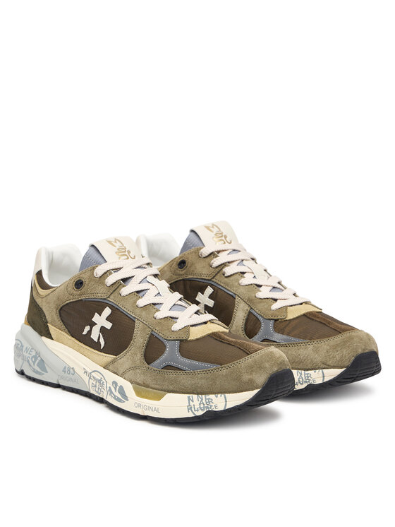 Premiata Sneakersy Premiata Mase25 Var 8423 Tmavo zelená