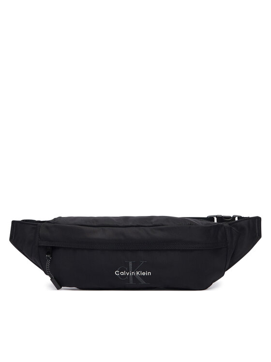 Calvin Klein Jostas soma Calvin Klein Bold Belt Bag LV04D3458G Melns