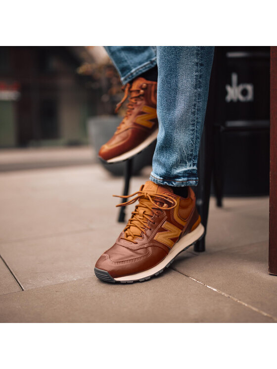 New Balance Сникърси New Balance MH574OAD Кафяв