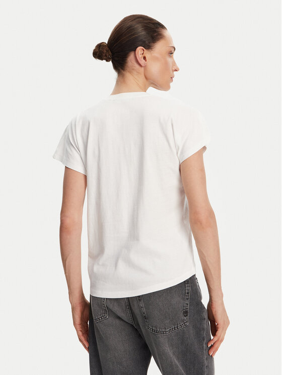 LOLA CASADEMUNT LOLA CASADEMUNT Футболка MS2515018 Білий Relaxed Fit