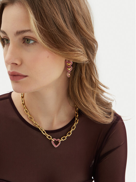 Guess Сережки Guess JUBE05 002JW Рожевий