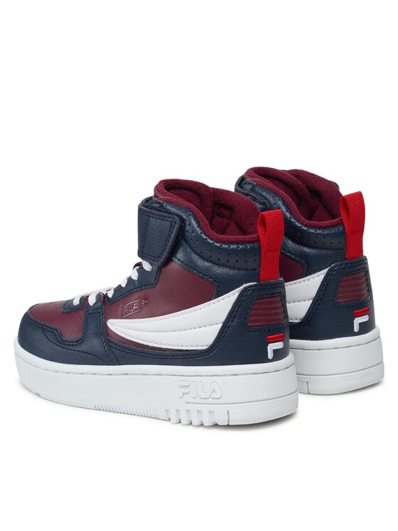 Fila Sneakersy Fila Fxventuno Velcro Kids FFK0158.33064 Bordó
