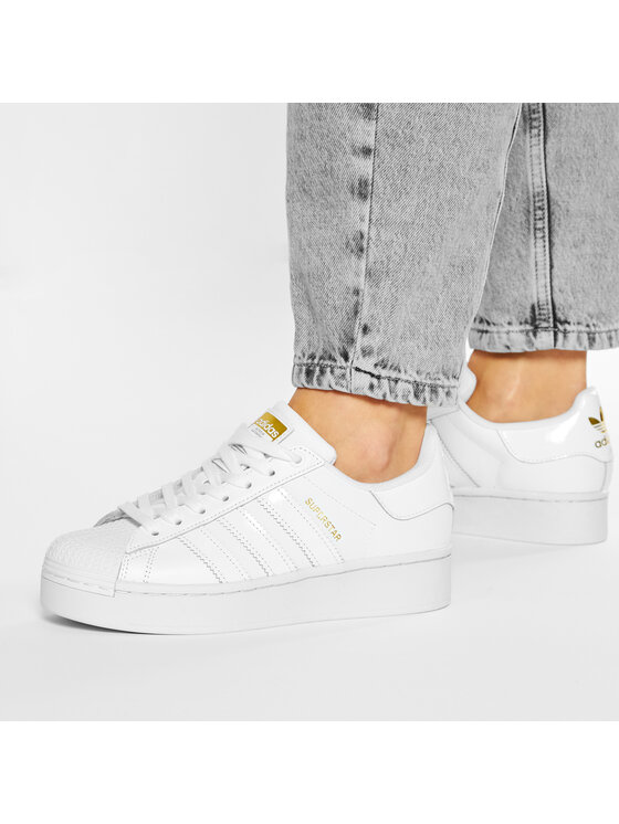 adidas Sneakers adidas Superstar Bold W FV3334 Bianco
