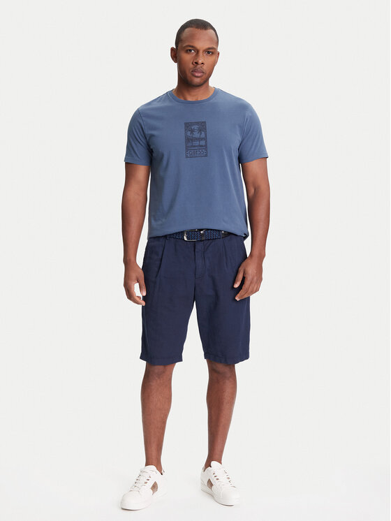 Guess Guess Футболка M5YI67 KBW41 Голубий Regular Fit
