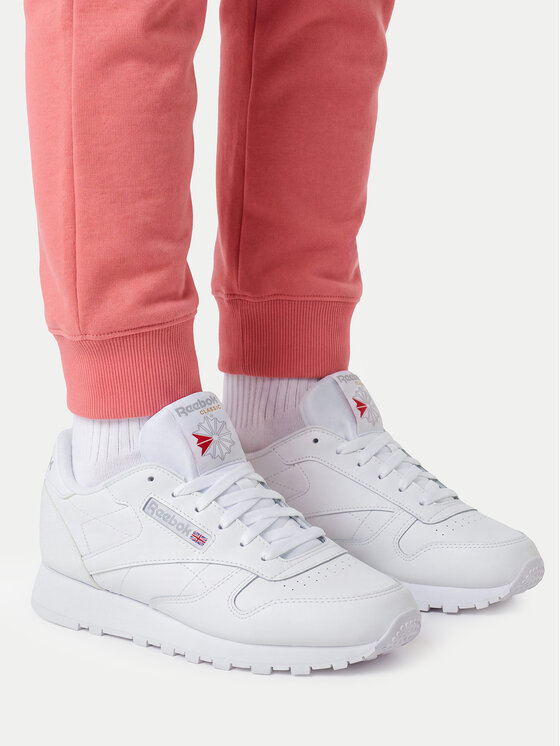 Reebok Snīkeri Reebok EO-CL LTHR 100010471 Balts