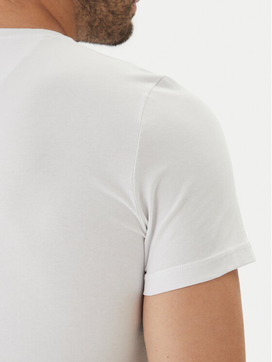 Guess Guess Camiseta U6GM03 K6YW1 Blanco Slim Fit