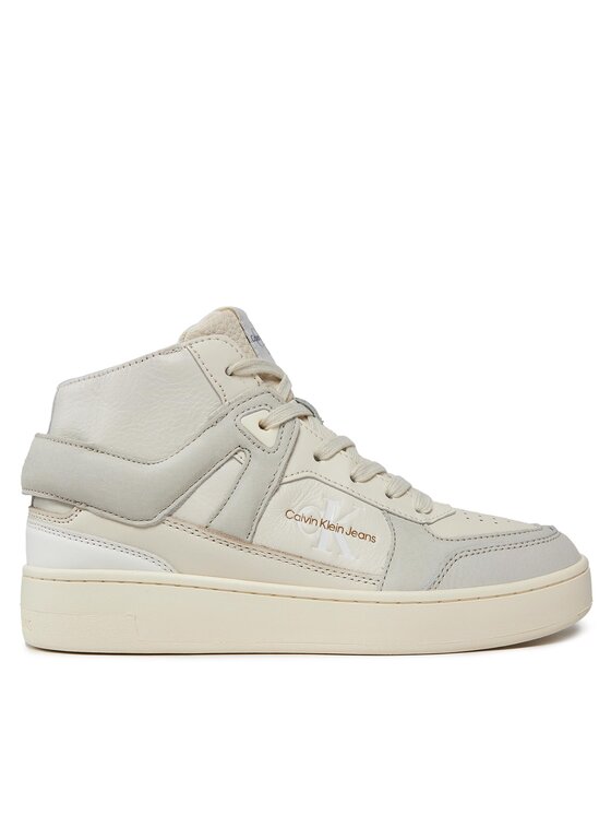 Calvin Klein Jeans Sneakers Calvin Klein Jeans Basket Cupsole High Mix Ml Fad YW0YW01300 Beige
