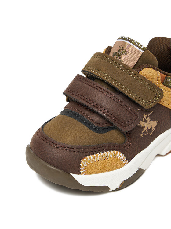 Beverly Hills Polo Club Sneakersy Beverly Hills Polo Club EO-FD3068-010 Kaki
