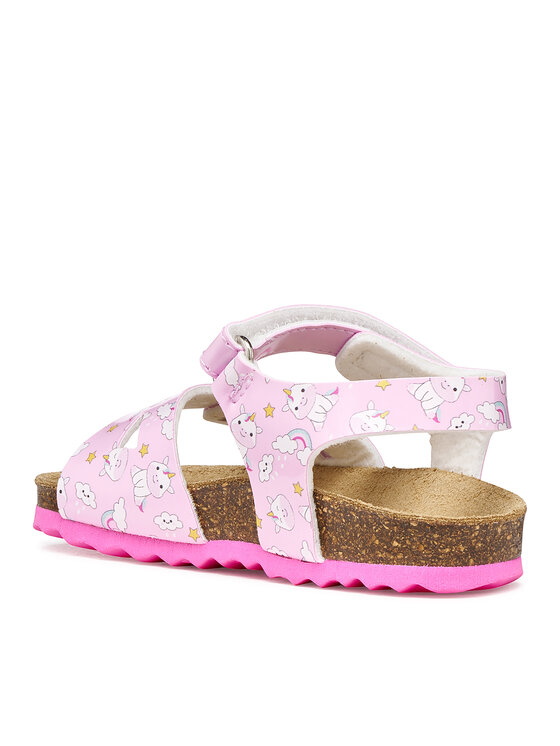 Geox Sandali Geox B Sandal Chalki Girl B922RA 000FC C8206 M Roza