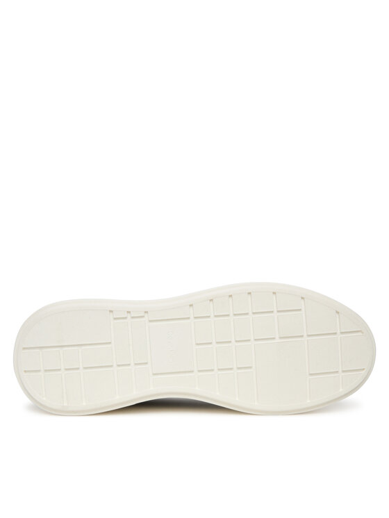 Calvin Klein Sneakersy Calvin Klein Chunky Cupsole Laceup Lth Wn YW0YW01947 Czarny