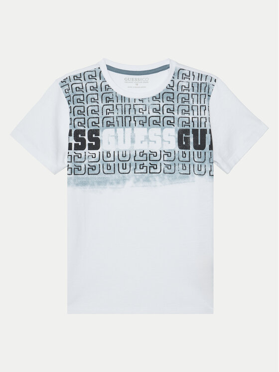Guess Guess Camiseta L5RI23 K8HM4 Blanco Regular Fit