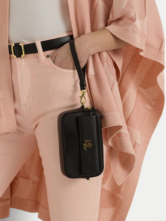 LAUREN RALPH LAUREN Дамска чанта Lauren Ralph Lauren Marcy 432934353001 Черен
