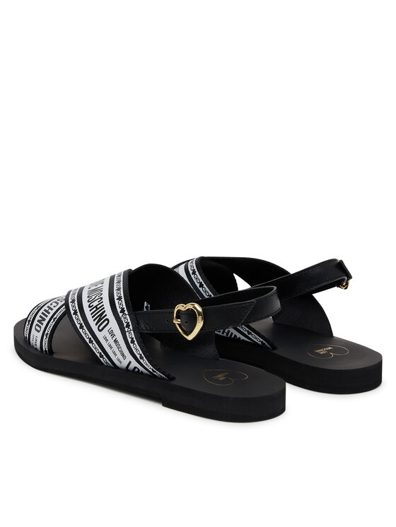 LOVE MOSCHINO Босоніжки LOVE MOSCHINO San Lod Micro20 JA16142G0MIX200A Чорний