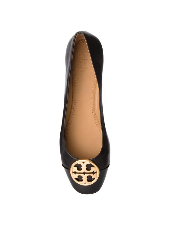 Tory Burch Балетки Tory Burch Chelsea Cap-Toe Ballet 46882 Чорний