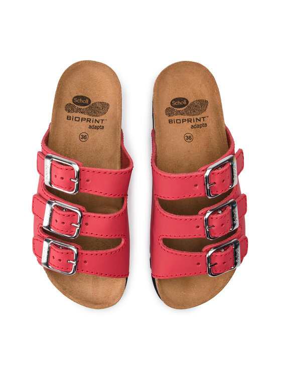 Scholl Шльопанці Scholl Rio Wedge Ad F26454 1051 360 Червоний