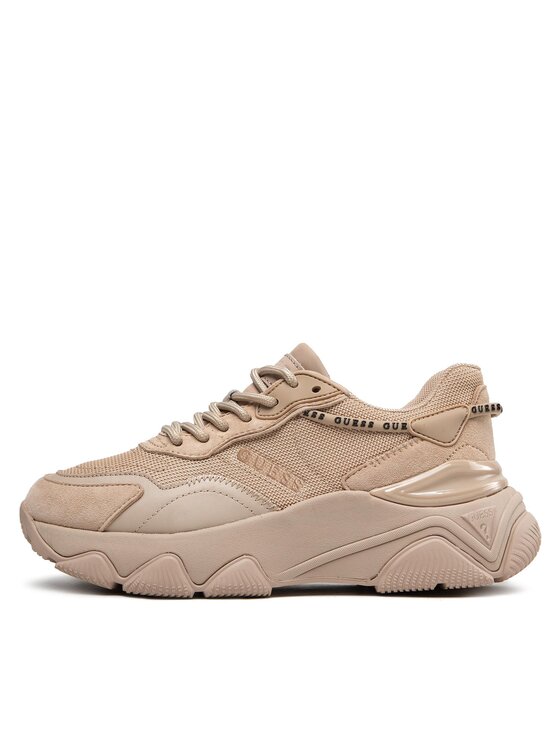 Guess Snīkeri Guess Micola FL7MIC LEA12 Bēšs