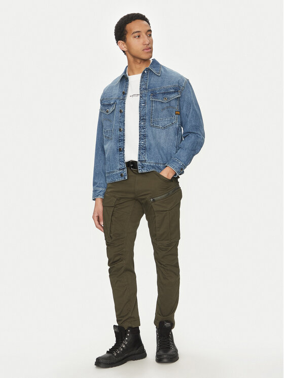 G-STAR G-STAR Pantalones de tela Rovic D02190-5126-6059 Verde Tapered Fit