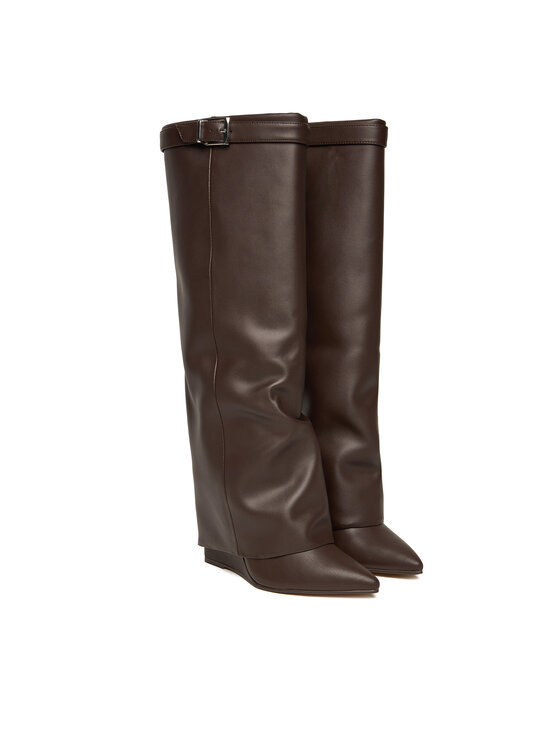Steve Madden Чоботи Steve Madden Corenne SM11003418 Коричневий