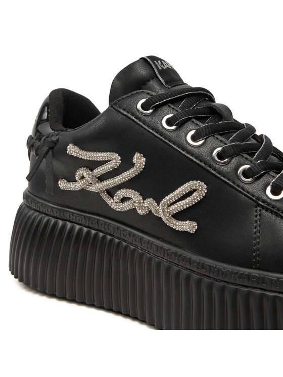 KARL LAGERFELD Superge KARL LAGERFELD KL42372G Črna