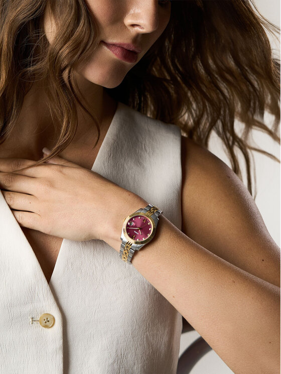 Fossil Годинник Fossil Scarlette ES5461 Золотий