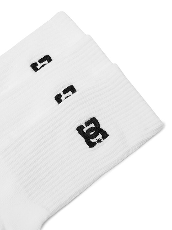 DC Shoes Hosszú zoknik DC Shoes CEO_AS_DC_01W_AW26 (3-PACK) Fehér
