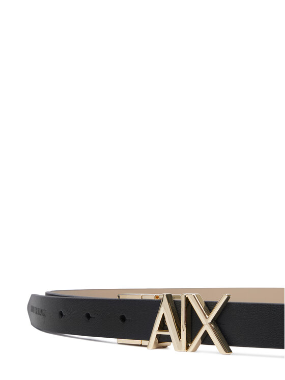 Armani Exchange Pásek Armani Exchange XW002127 AF17157 MC379 Černá