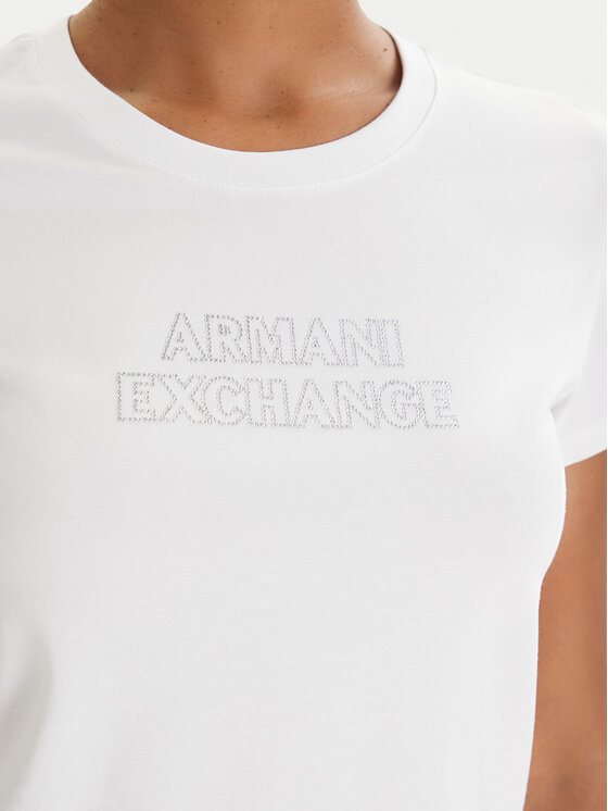 Armani Exchange Armani Exchange Camiseta XW002293 AF17173 U0002 Blanco Slim Fit