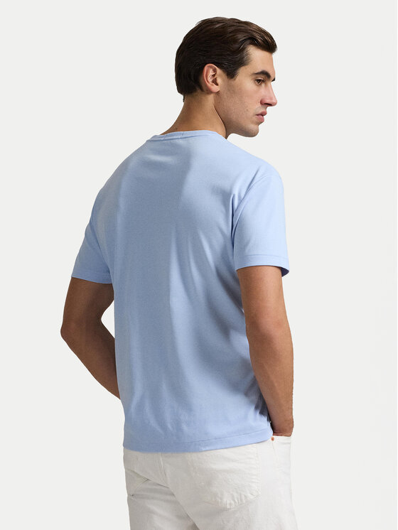 Polo Ralph Lauren Polo Ralph Lauren Футболка Classics 710740727 Блакитний Slim Fit