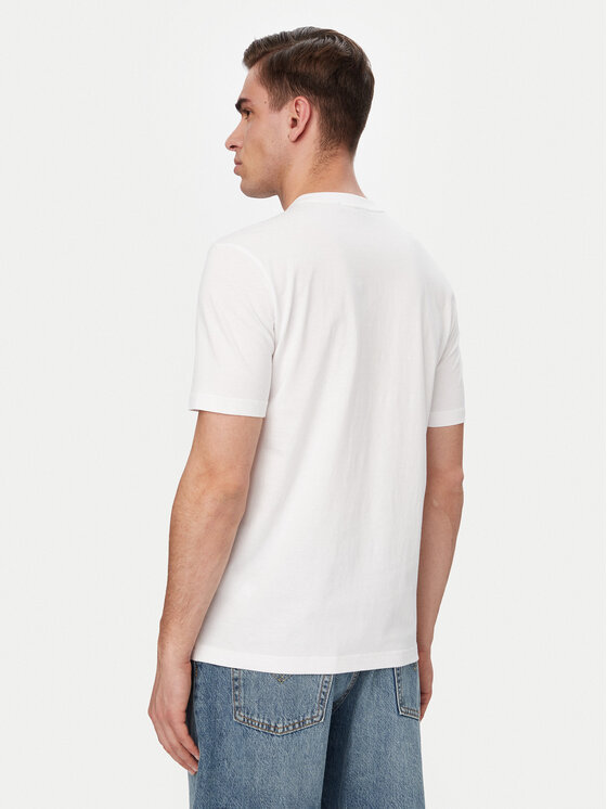 BOSS BOSS Camiseta Bass 50561850 Blanco Regular Fit