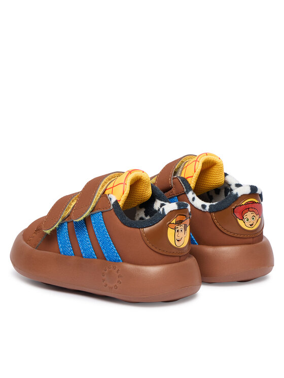 adidas Sneakersy adidas Disney Toy Story Grand Court JR5629 Hnědá