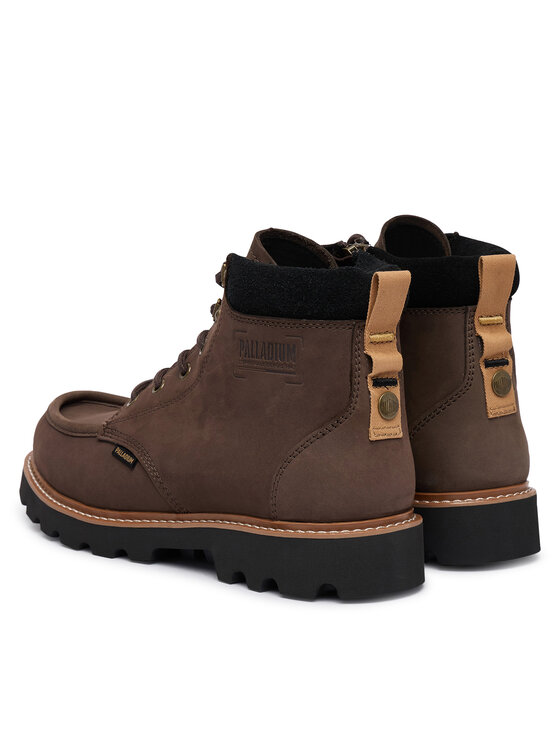 Palladium Ghete Palladium Trooperlite Grit Zip 04985-249-M Maro închis
