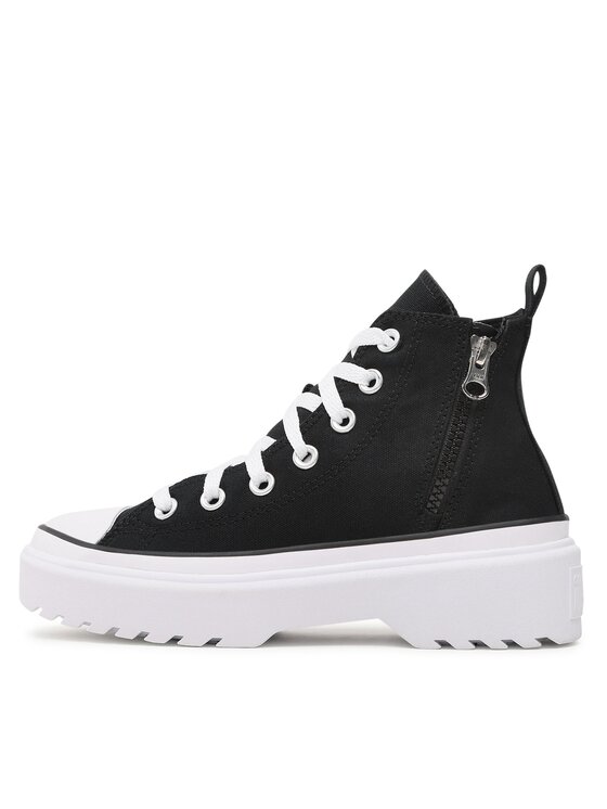 Converse Trampki Converse Chuck Taylor All Star Lugged Lift Hi A03011C Czarny