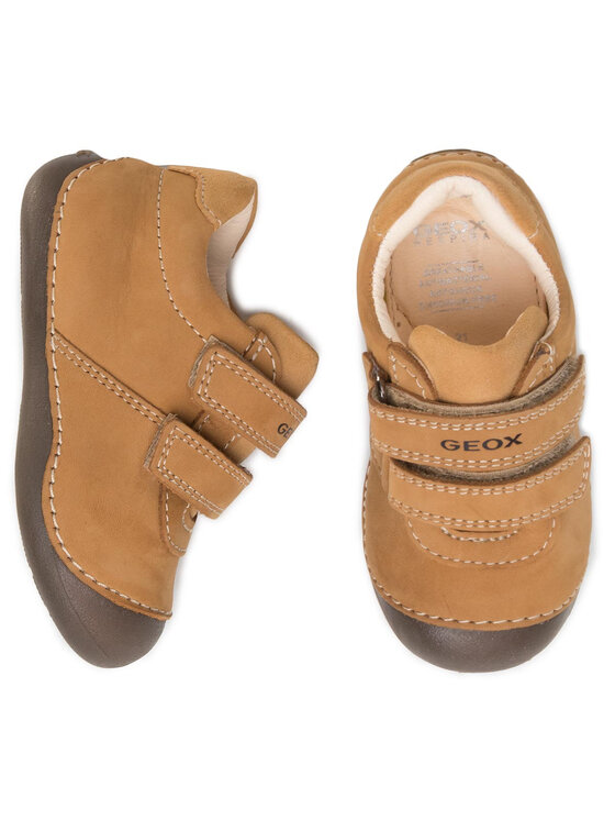 Geox Poltopánky Geox B Tutim B. A B9439A 00032 C5046 Hnedá