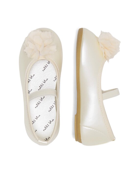 Nelli Blu Bailarinas Nelli Blu CF2685-2 Écru