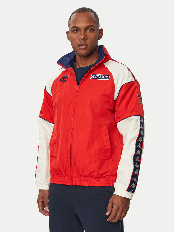 Kappa Kappa Windjacke Onstar 382B6HW Rot Oversize
