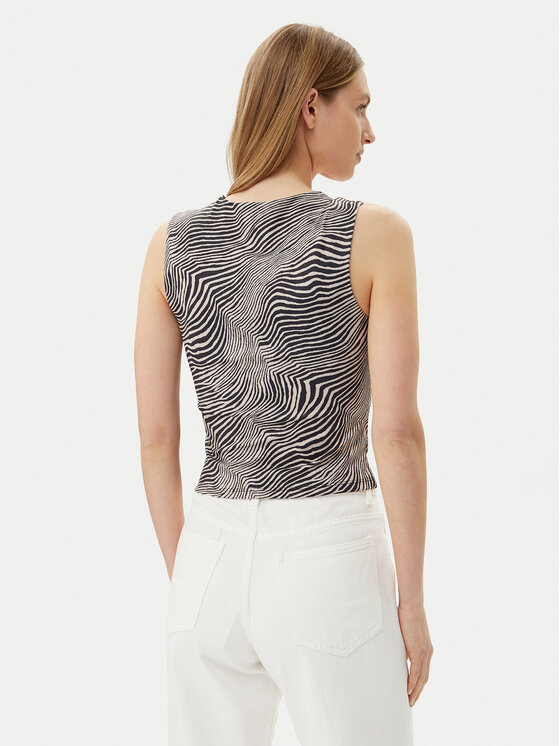 Vero Moda Vero Moda Marškinėliai Million 10312751 Smėlio Slim Fit