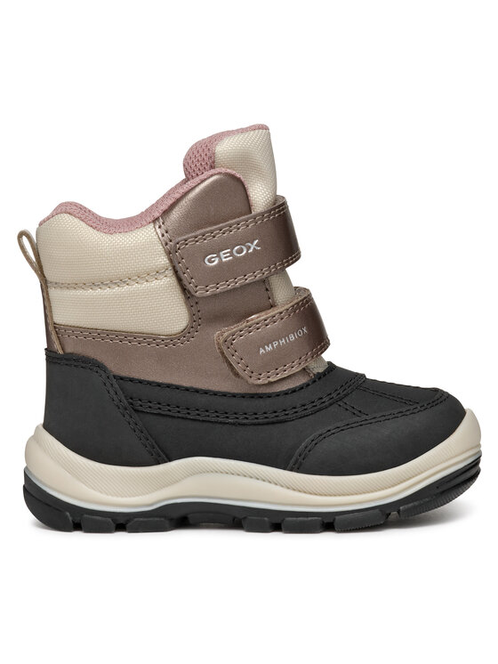 Geox Sněhule Geox B Flanfil Girl B Abx B463WD 050FU C0976 M Černá