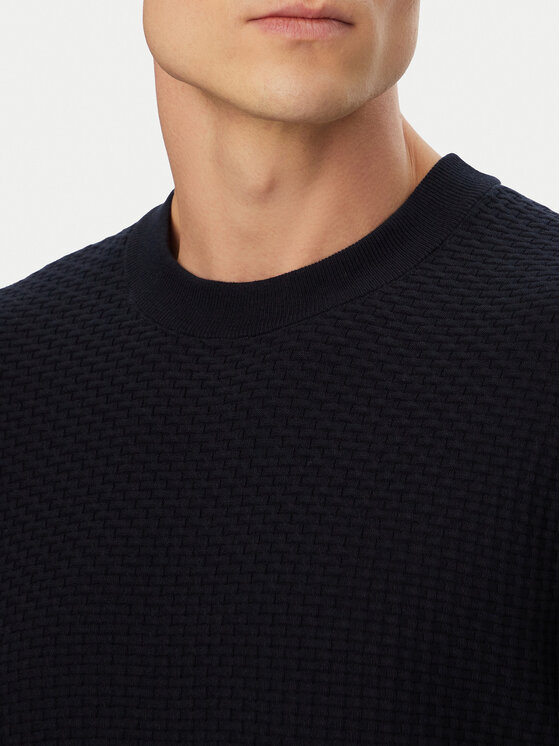 BOSS BOSS Džemper H-Nilton 50560468 Tamnoplava Regular Fit