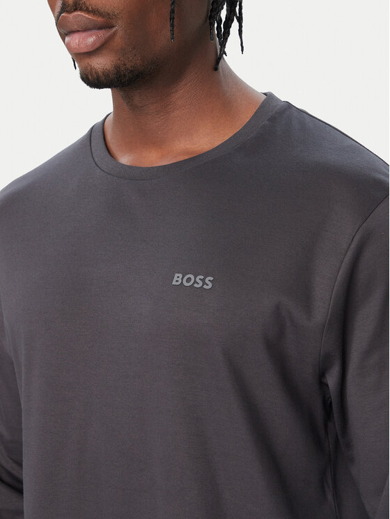 BOSS BOSS Pigiama Relax Long Set 50570566 Grigio scuro Regular Fit
