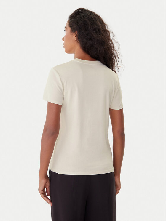 Calvin Klein Calvin Klein Camiseta LV044C216G Écru Regular Fit